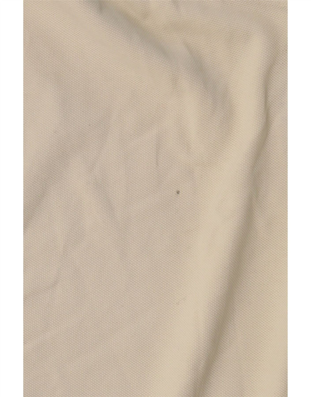 Polo da uomo MASSIMO DUTTI grande in cotone bianco sporco