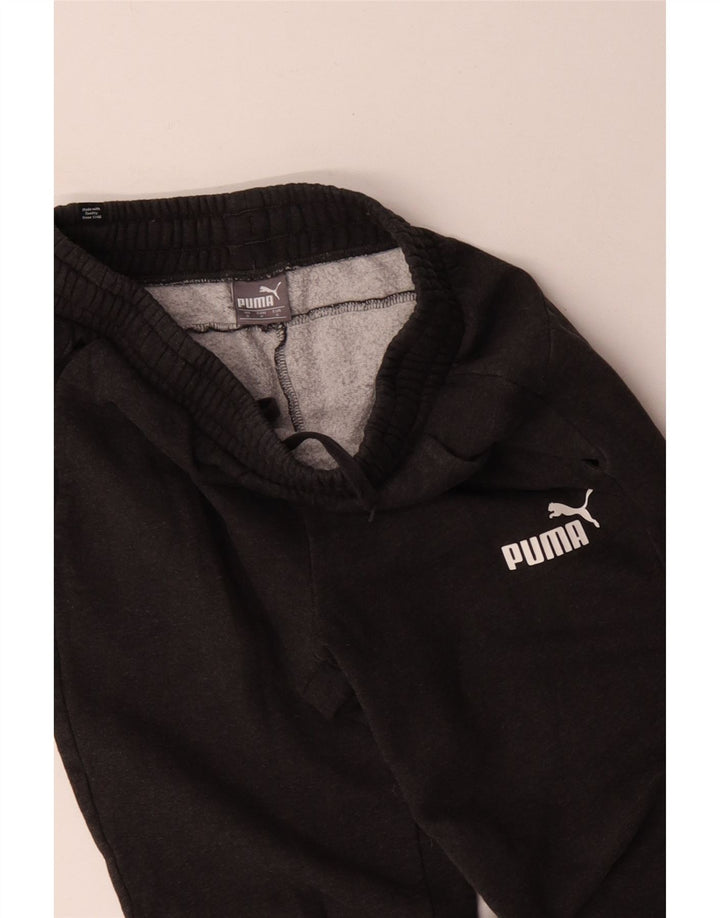Pantaloni da tuta da uomo Puma Joggers piccoli in cotone grigio