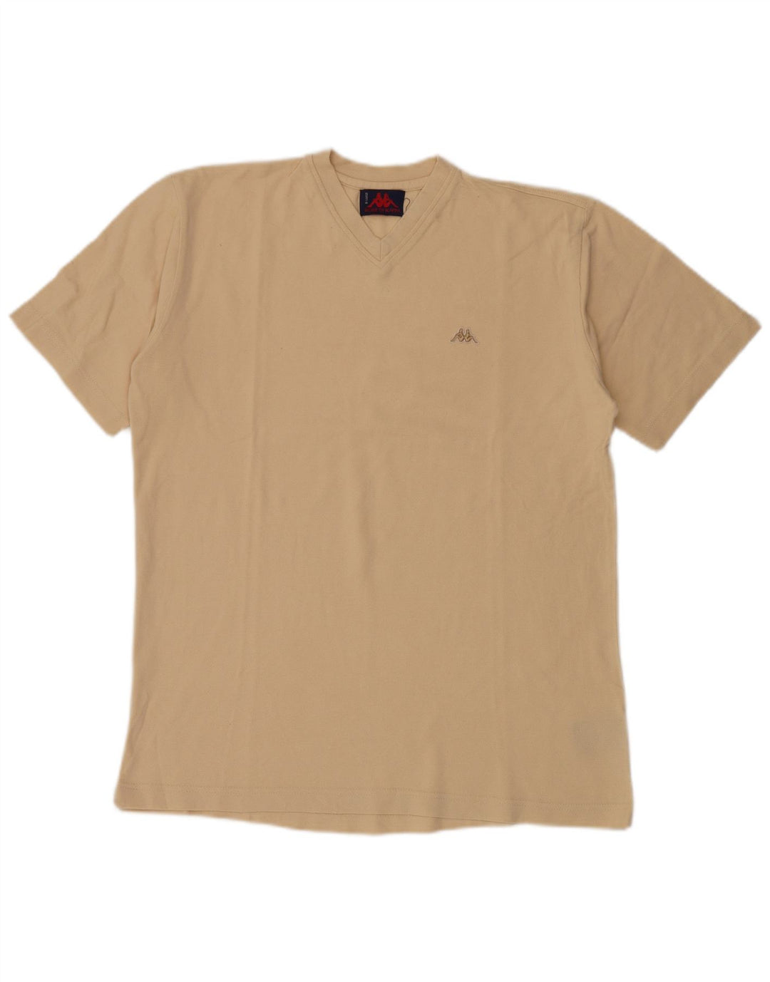 T-shirt uomo KAPPA Top Large in cotone beige