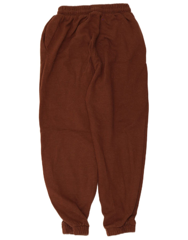 Pantaloni da tuta corti da donna Zara da jogging UK 8 piccoli marroni