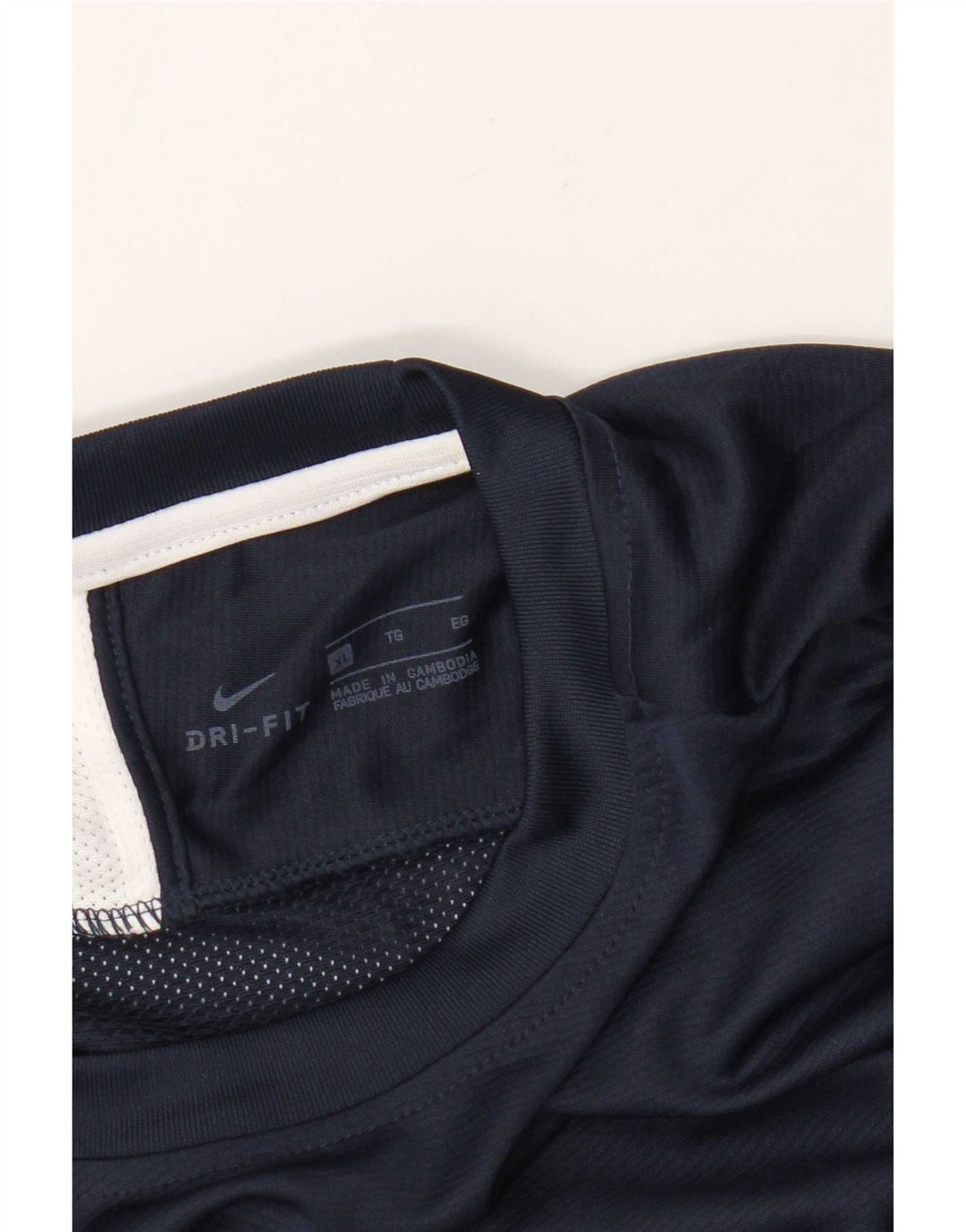 T-shirt Nike Dri Fit da uomo XL blu navy