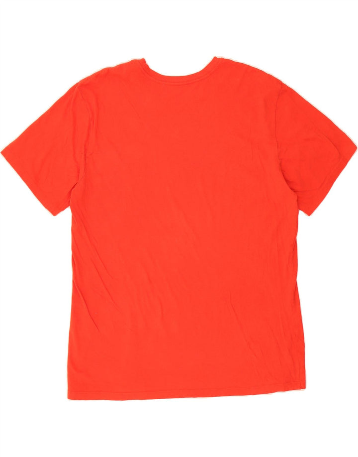 HURLEY Mens Graphic T-Shirt Top XL Red Cotton Vintage Hurley and Second-Hand Hurley from Messina Hembry 