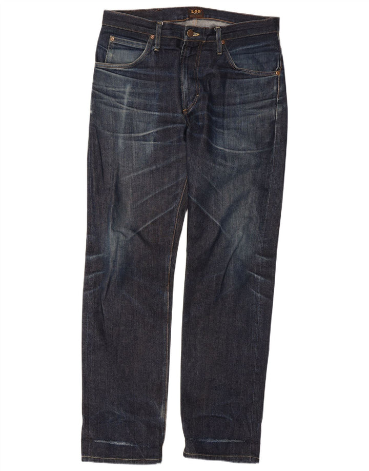 Jeans dritti da uomo Lee 101 Z W32 L32 cotone blu navy