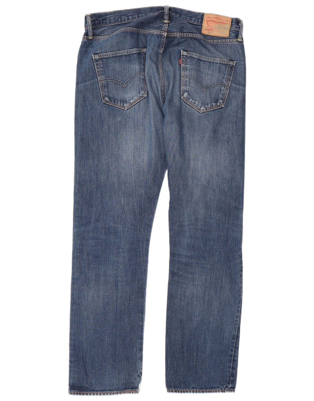Levi's Uomo 501 Jeans dritti W34 L32 Blu