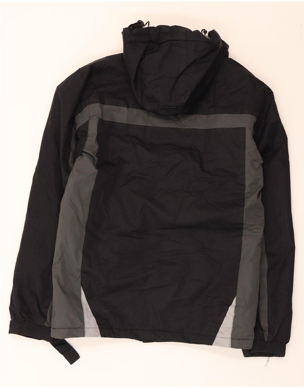Giacca da sci con cappuccio da uomo Mountain Warehouse UK 34 XS Black Colourblock
