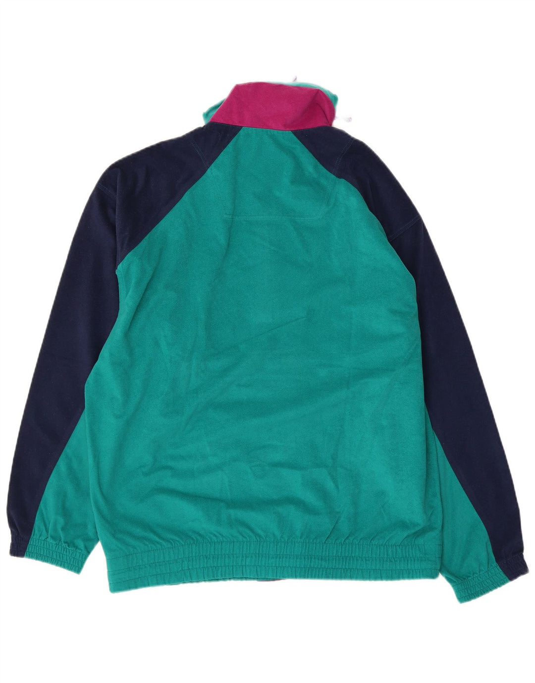 Giacca da uomo in velluto pullover di Mello's, giacca grande color block verde