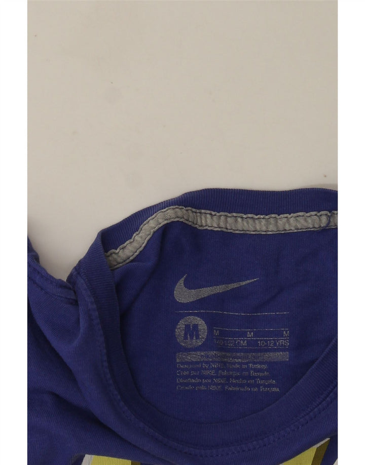 Maglietta grafica Nike per ragazzi, 10-11 anni, viola medio