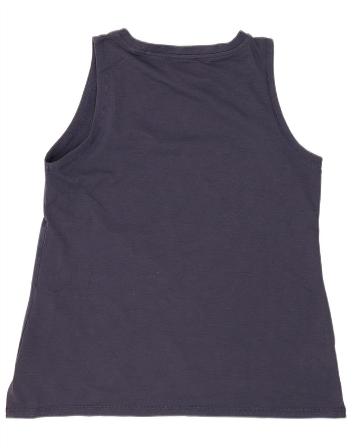 Canotta Omni-Shade da donna Columbia UK 12 poliestere blu navy medio