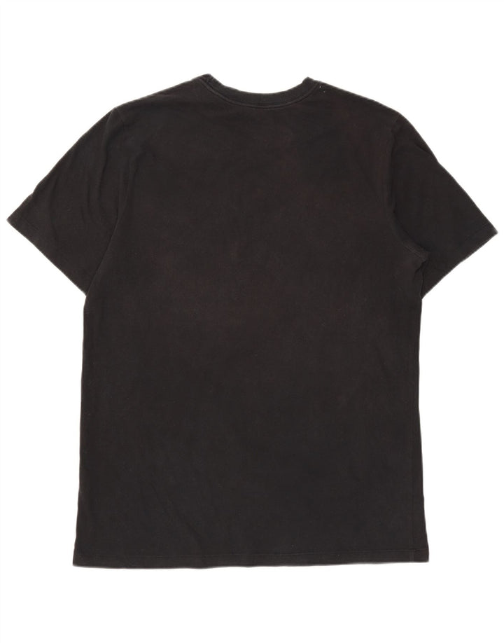 T-shirt grafica Nike Dri Fit da uomo, taglia grande, nera