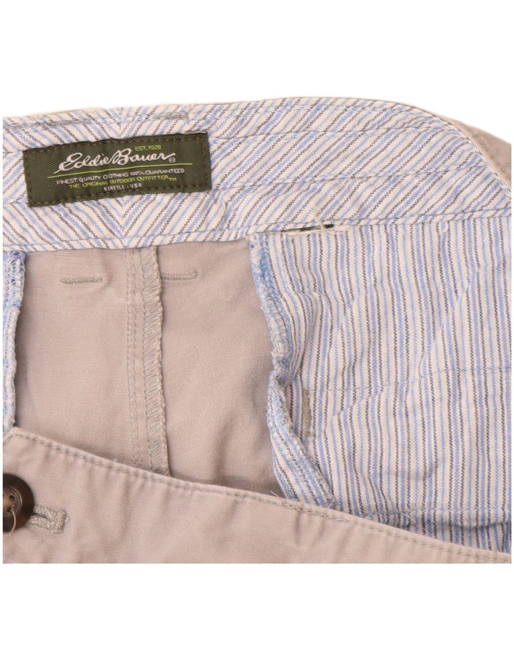 Pantaloni Capri dritti da donna Eddie Bauer W32 L19 Grigi
