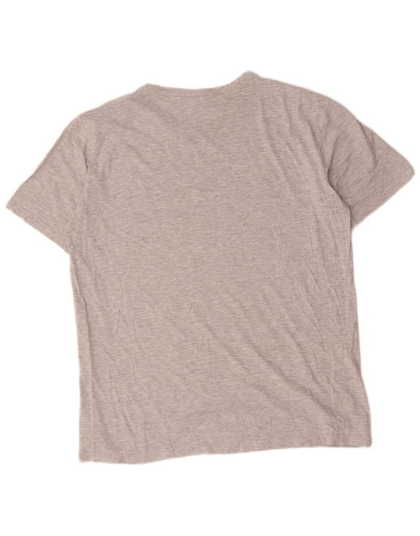 T-shirt grafica da uomo Lotto Top 2XL Grigio chiazzato