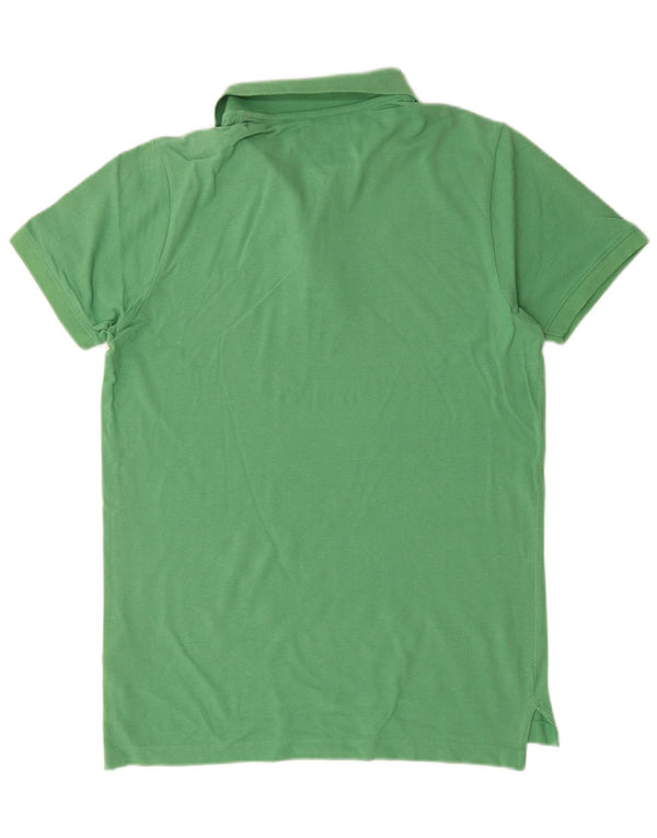 Polo da uomo Tommy Hilfiger in cotone verde medio