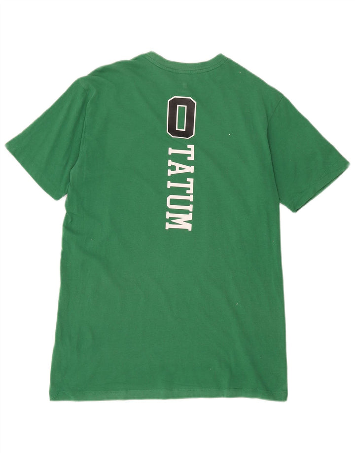 T-shirt grafica da uomo NBA Celtics Top in cotone verde medio