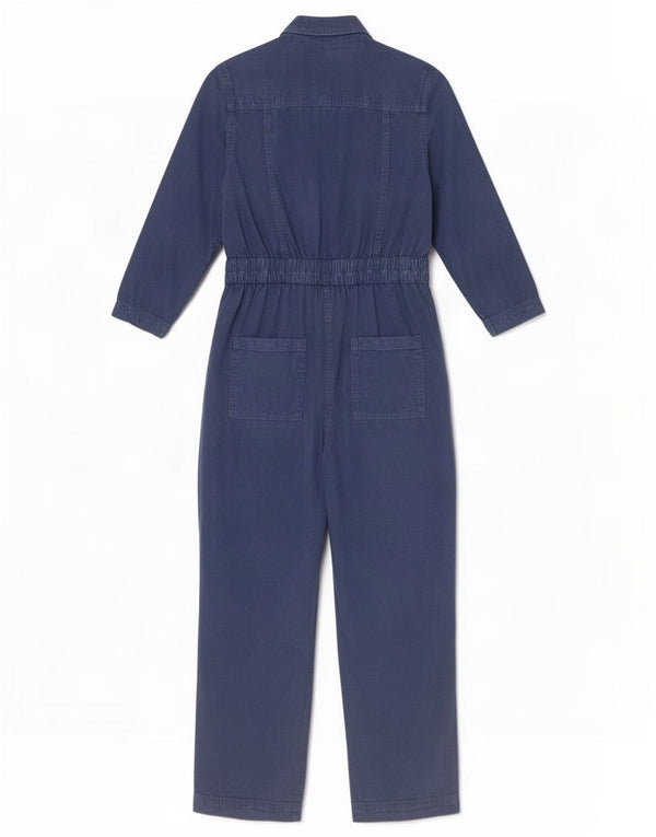 Tuta a maniche lunghe da donna Marks & Spencer UK 8 Small Lyocell blu