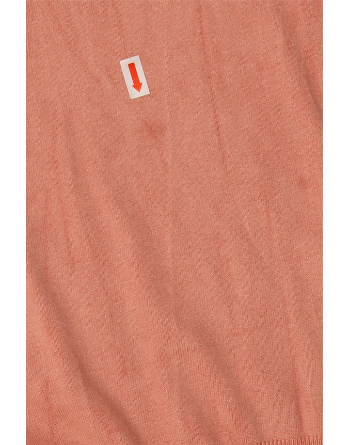 Maglione maglione girocollo con grafica da donna Guess UK 14 Rosa medio