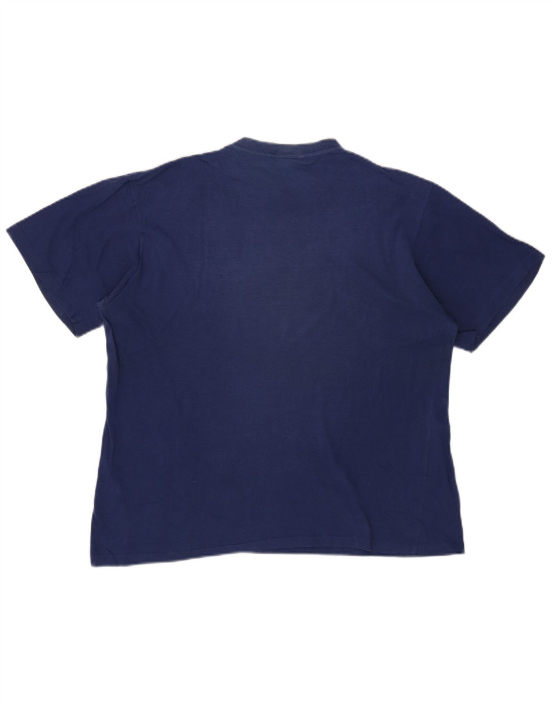 T-shirt da uomo Lacoste taglia 4 in cotone blu medio