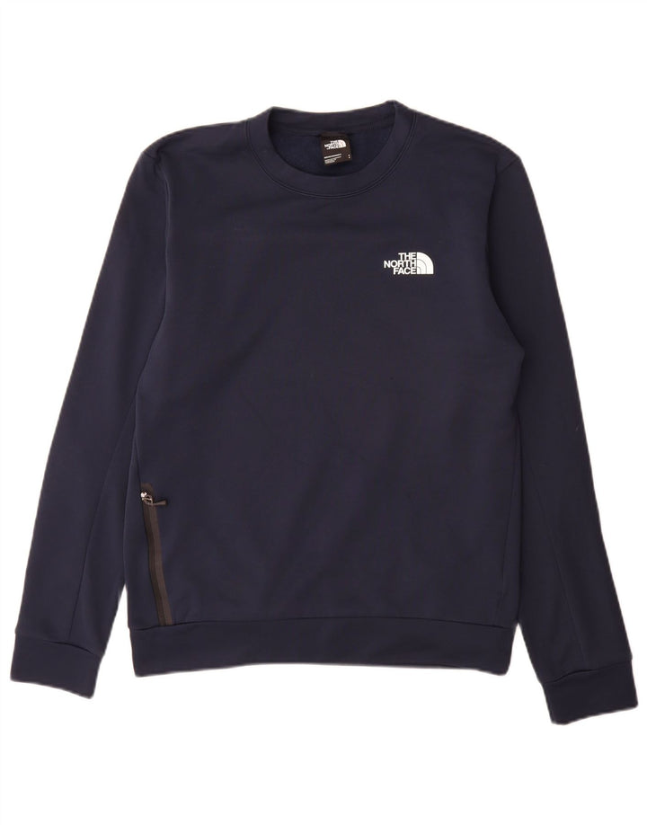 Felpa da uomo The North Face Maglione piccolo blu navy in poliestere
