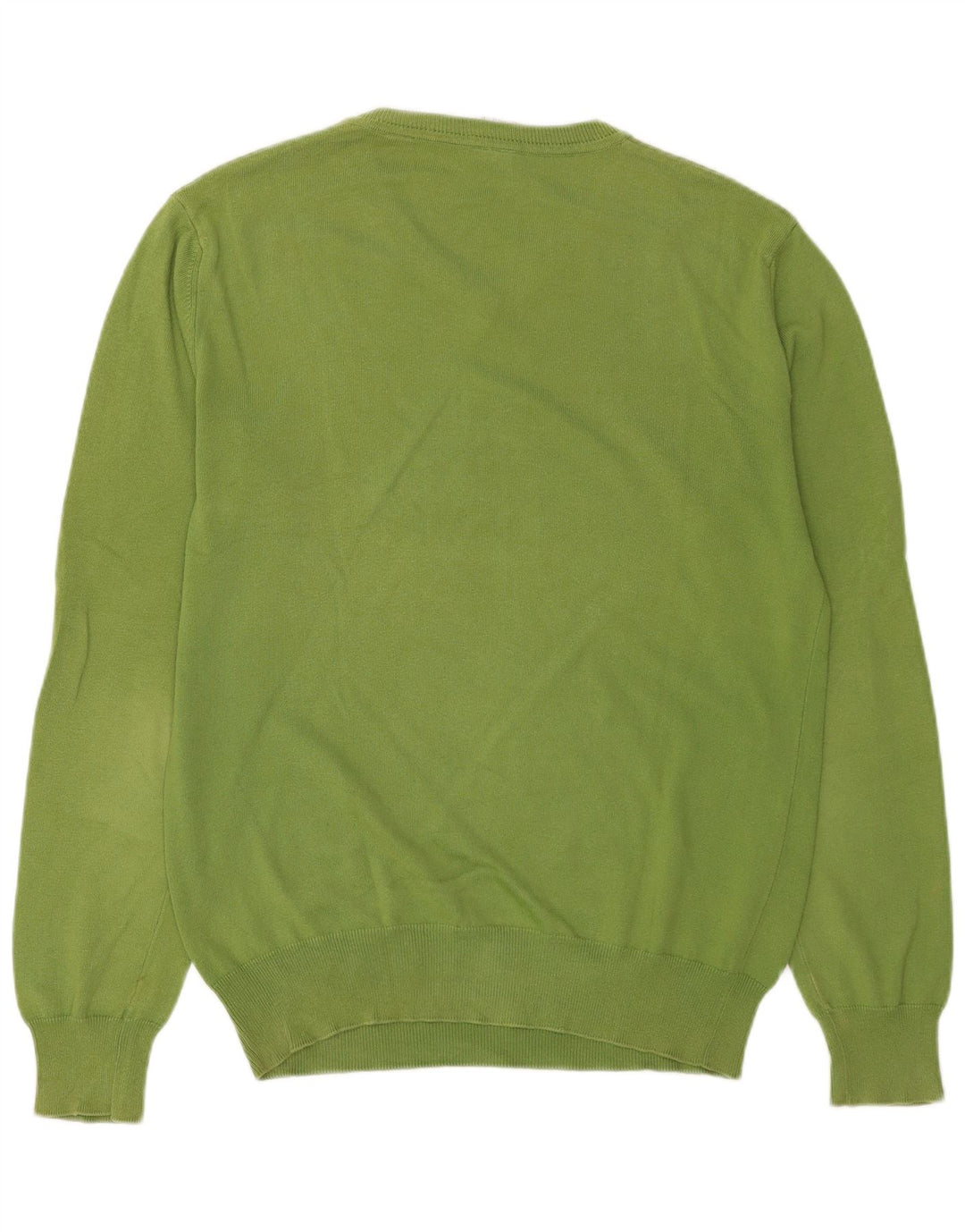 Maglione maglione con scollo a V vestibilità regolare da uomo Murphy & Nye XL verde