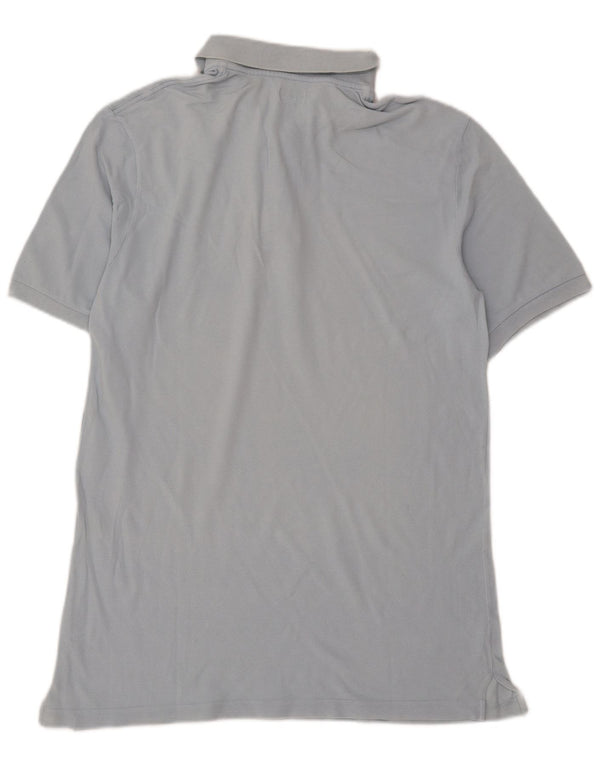 Polo Armani Uomo Large Blu In Cotone