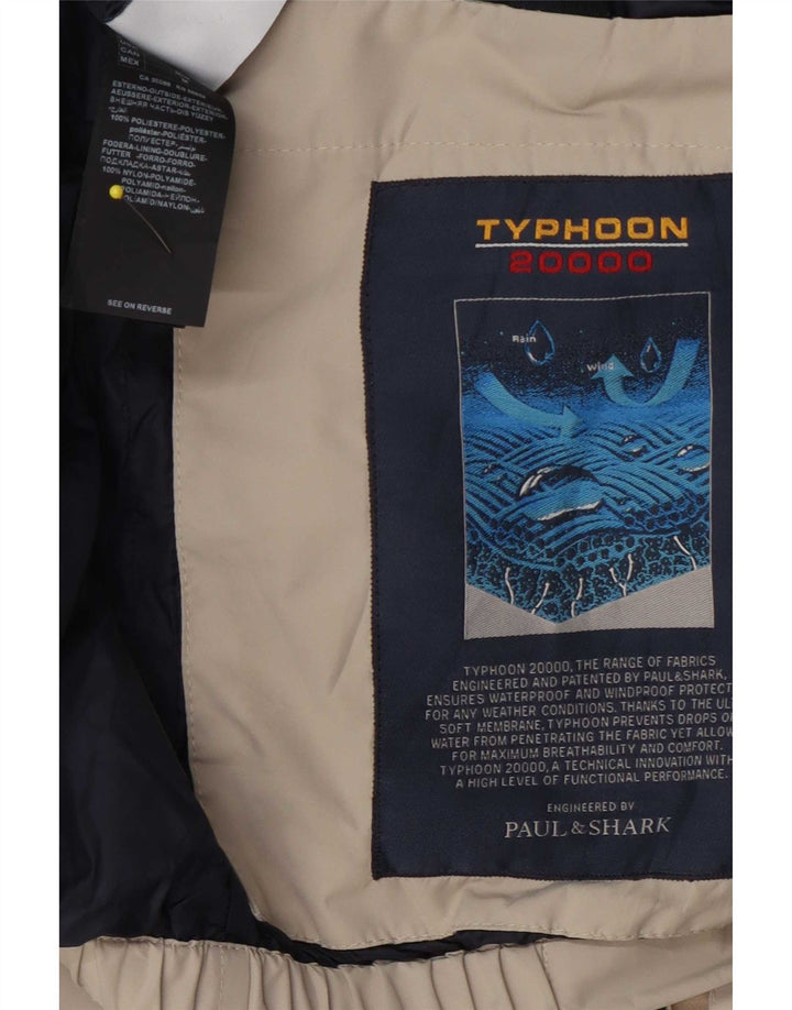 Paul & Shark Giubbotto bomber Typhoon 20000 da uomo UK 38 Poliestere beige medio