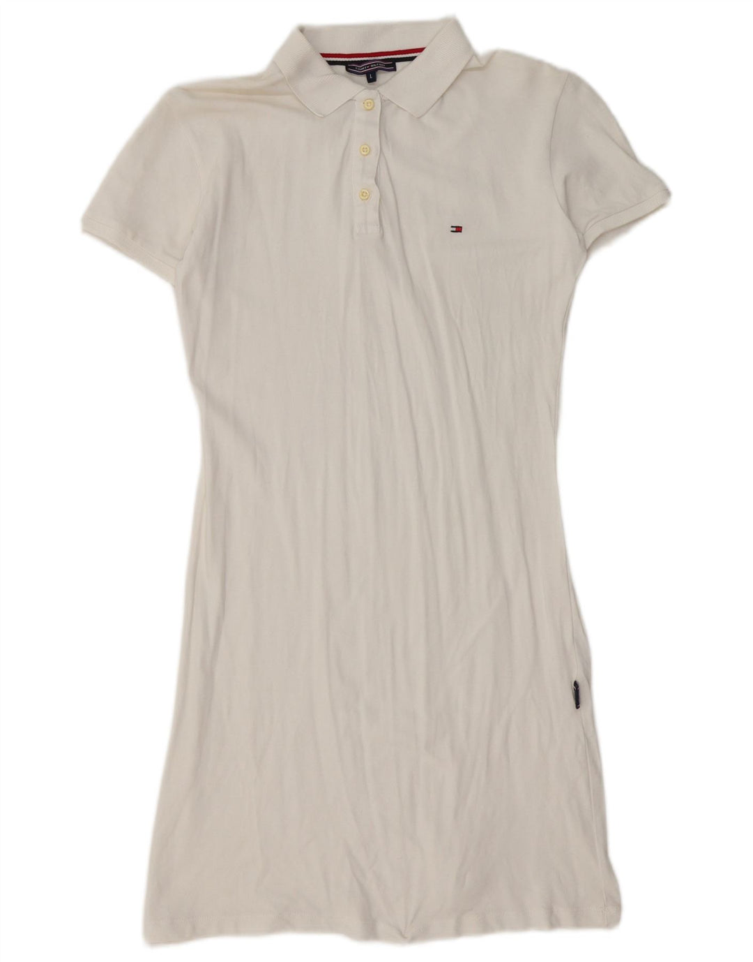 Abito polo da donna Tommy Hilfiger UK 14 grande bianco