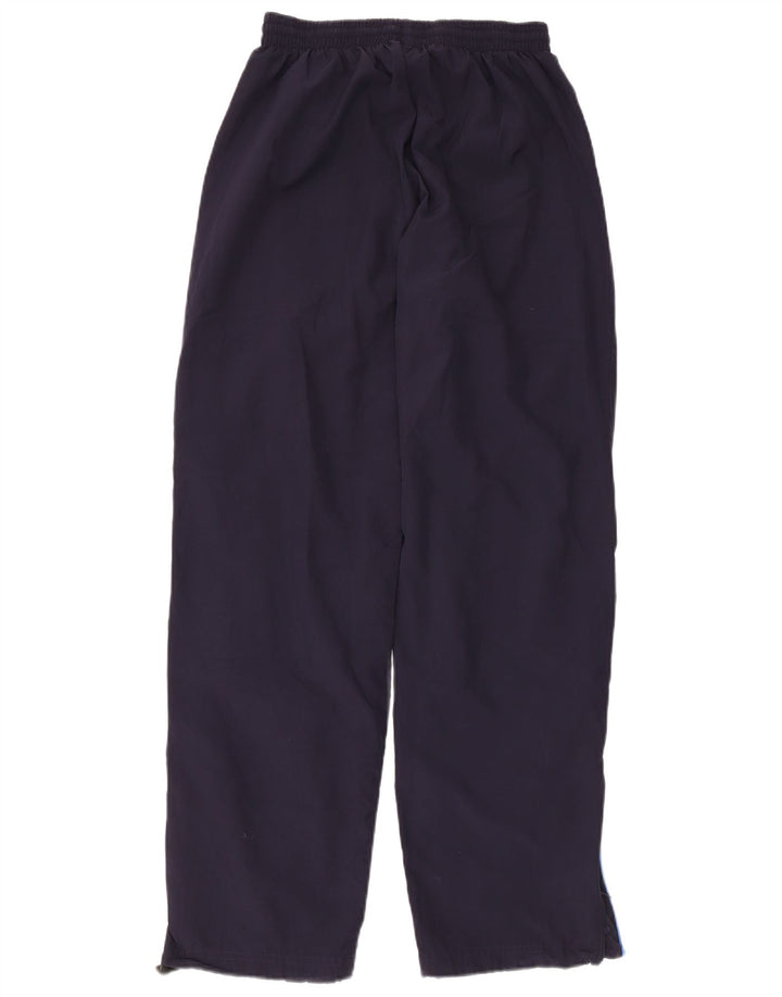 Pantaloni da tuta da uomo Puma Small in poliestere blu navy