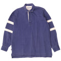 Camicia pullover da uomo Chatham Yachting in cotone a righe medie blu navy