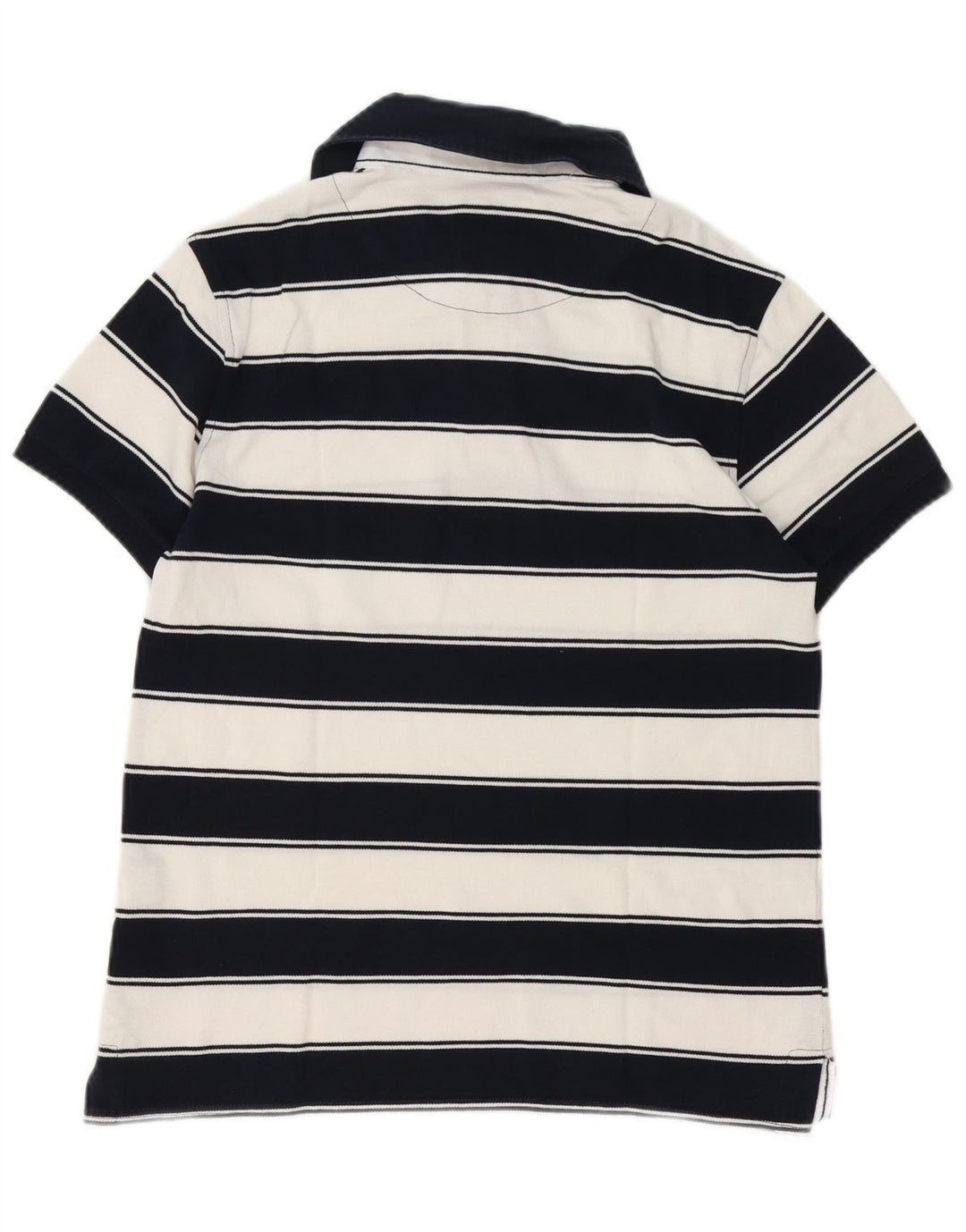 Polo Uomo Slam Piccola in Cotone Rigato Bianco