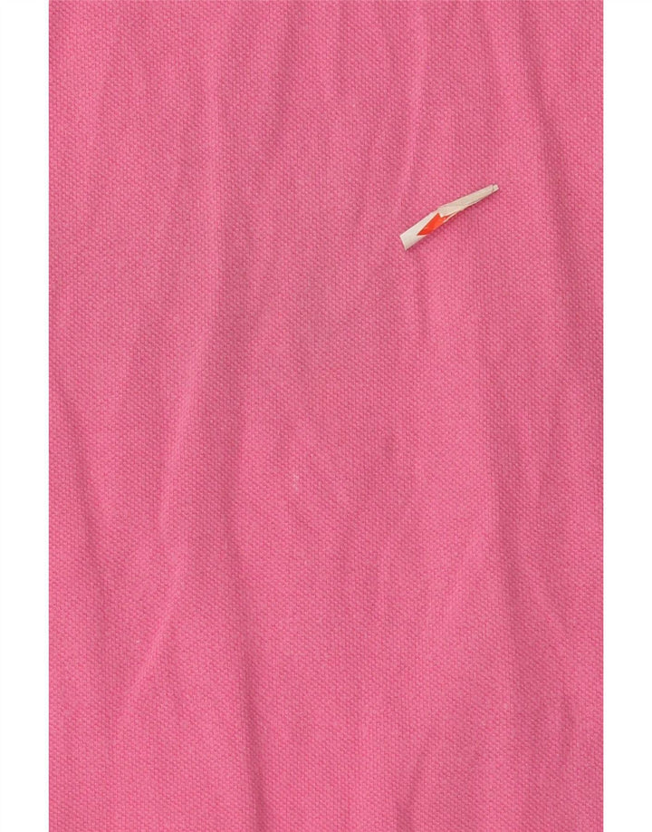 Polo Hollister da uomo di colore rosa medio