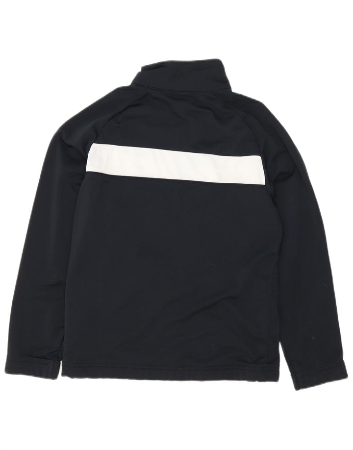 Giacca superiore della tuta da ragazzo Nike 12-13 anni Large Black Colourblock