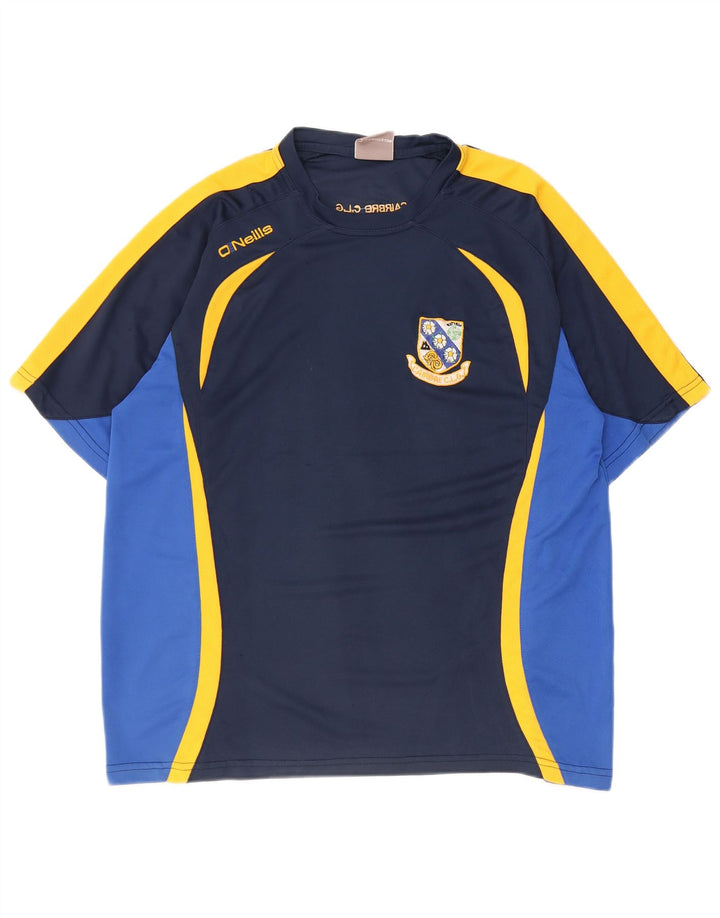 T-shirt grafica da uomo O'Neills Top in poliestere color block medio blu navy