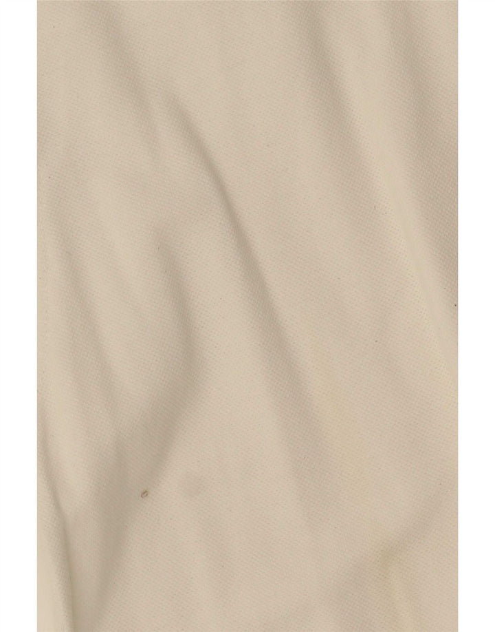 Polo da uomo Moschino in cotone bianco medio
