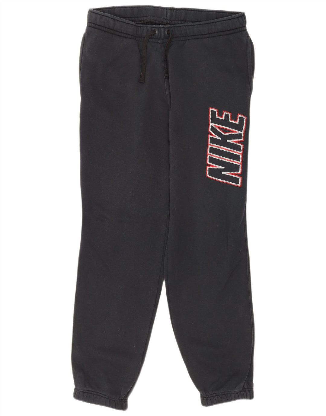 Pantaloni da tuta con grafica Nike da uomo, pantaloni da jogging, cotone medio blu navy