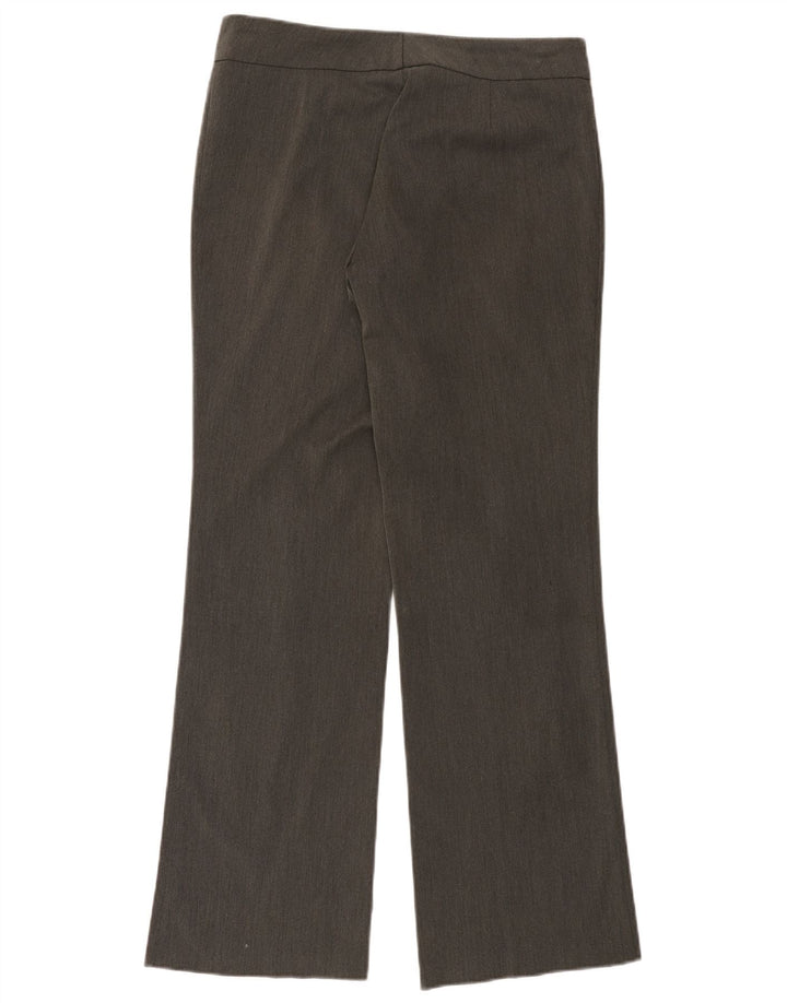 Pantaloni casual bootcut da donna SASHA US 12 Large W32 L32 poliestere grigio