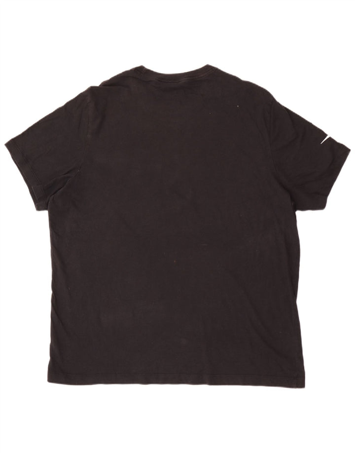 T-shirt da uomo NIKE Top 2XL cotone nero