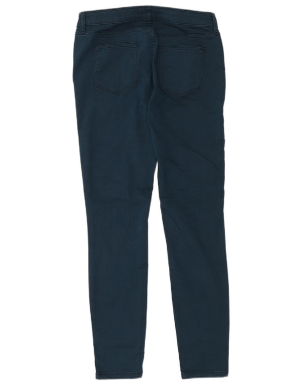 Pantaloni casual skinny da donna FAT FACE UK 12 Medium W30 L30 Blu navy