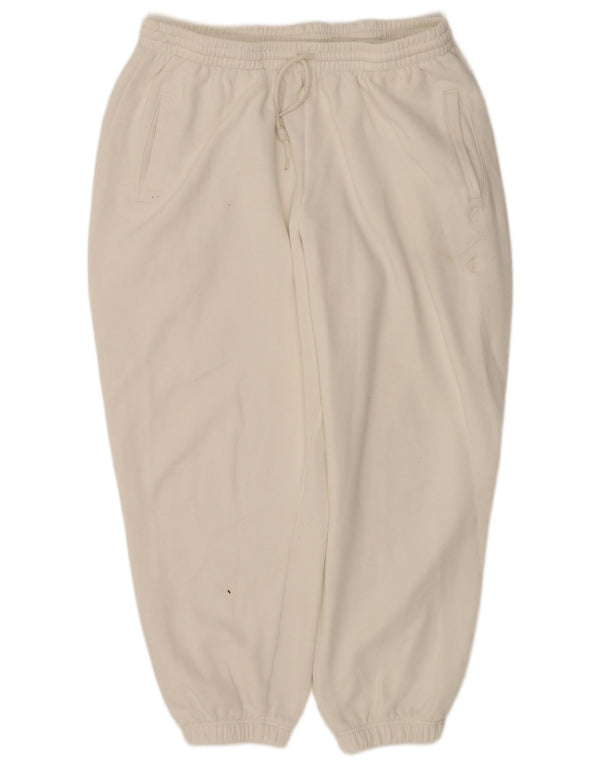 Pantaloni da tuta da donna Adidas Joggers UK 20 2XL Cotone bianco