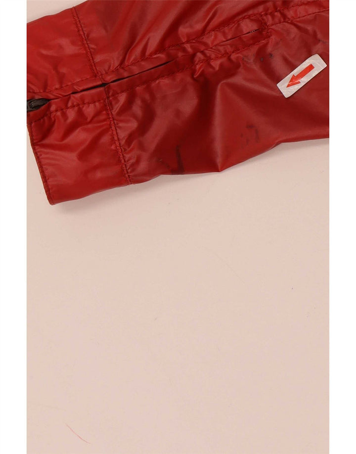 Giacca antipioggia da donna con cappuccio Refrigiwear IT 38 XS Rosso Poliestere