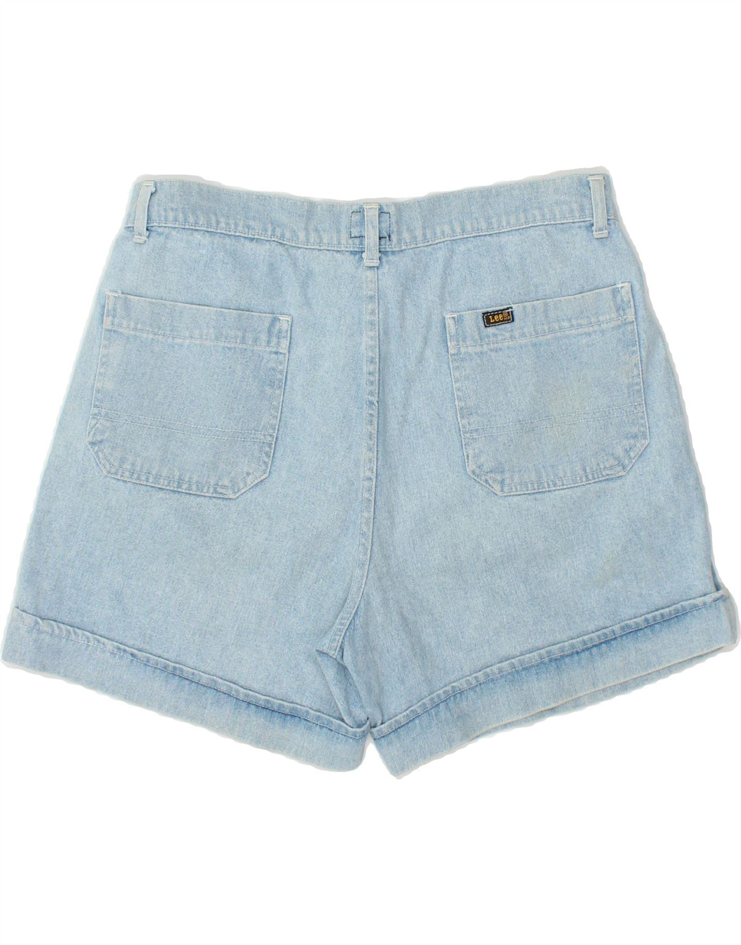 LEE Womens Denim Shorts UK 16 Large W32 Blue Cotton Vintage Lee and Second-Hand Lee from Messina Hembry 