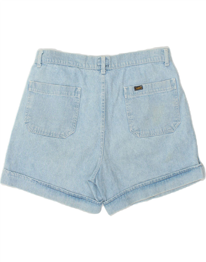 LEE Womens Denim Shorts UK 16 Large W32 Blue Cotton Vintage Lee and Second-Hand Lee from Messina Hembry 