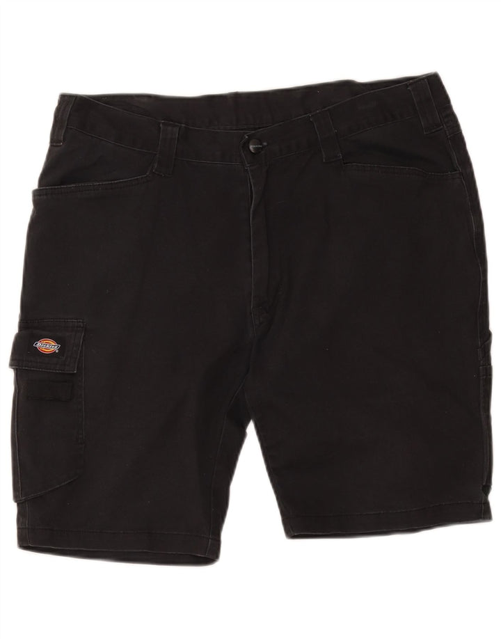 Pantaloncini cargo da uomo Dickies W36 grandi in cotone nero