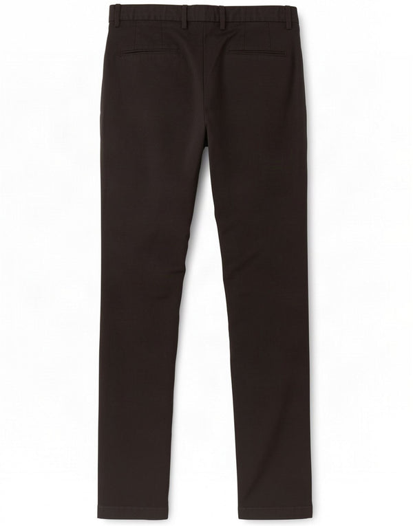 Reiss Mens Slim Chino Trousers W34 L32 Black Cotton