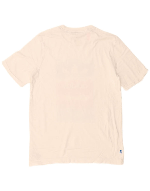 T-shirt grafica Adidas da bambino 15-16 anni in cotone bianco