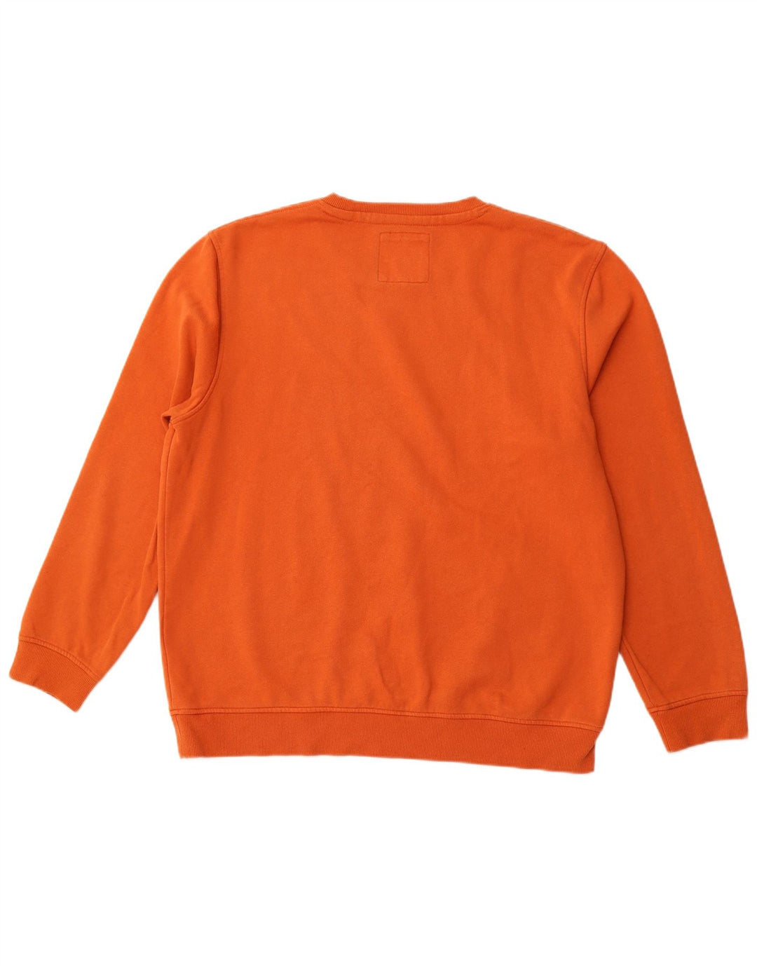 CREW CLOTHING Felpa da uomo Maglione 2XL Cotone arancione