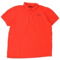 Polo da uomo KAPPA 2XL rossa in cotone