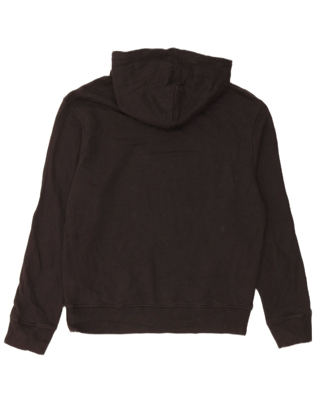 Maglione con cappuccio da uomo Calvin Klein Jeans, cotone nero medio