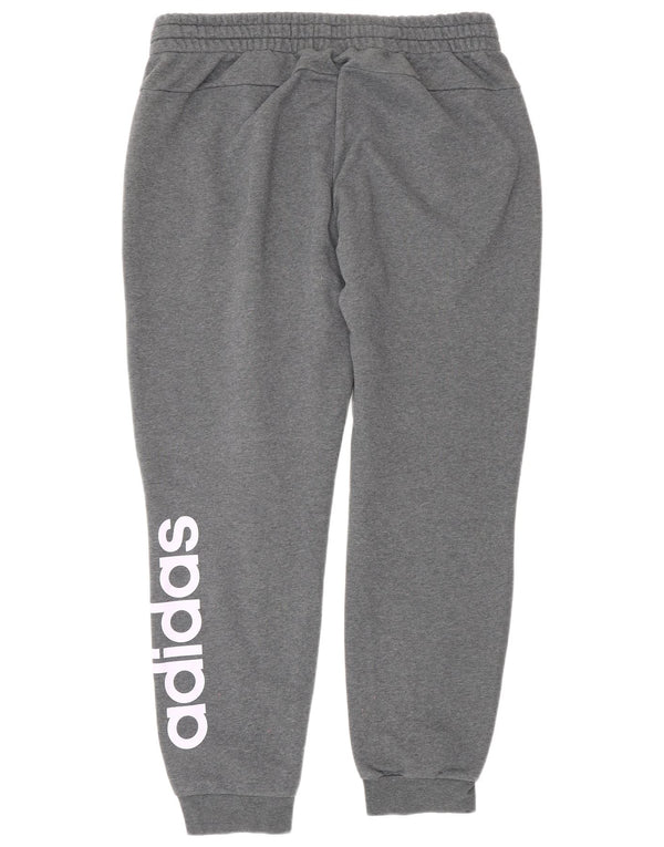 Pantaloni da tuta con grafica Adidas da donna Joggers UK 20/22 XL Grigio