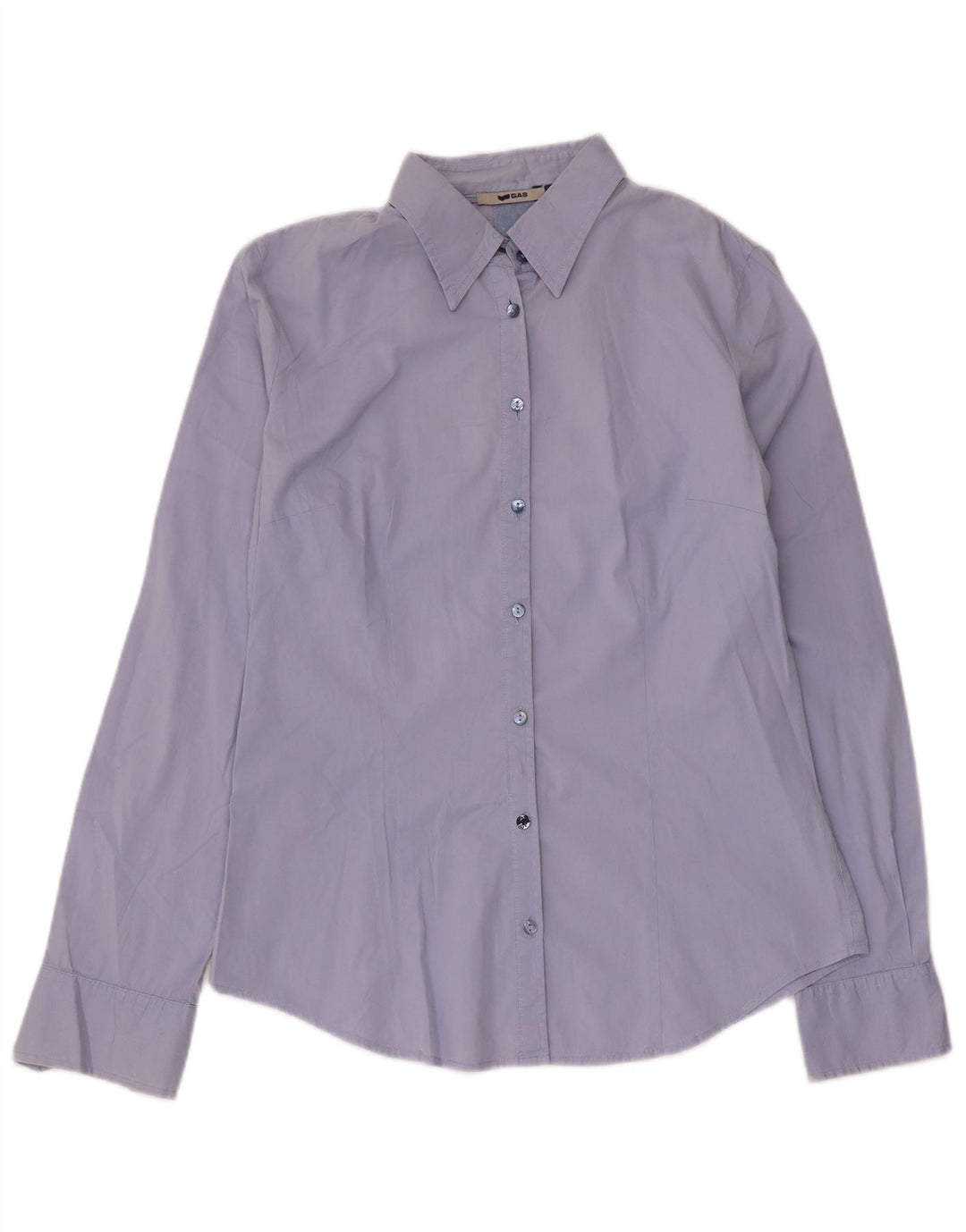 Camicia da donna Gas UK 14 cotone blu medio