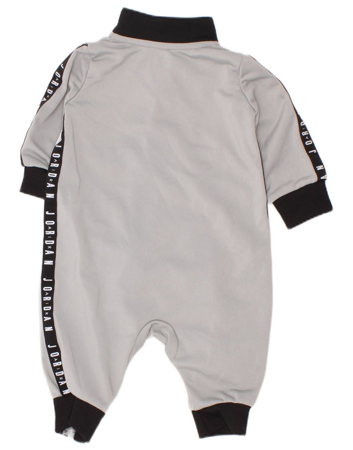Tuta grafica Jordan da neonato per neonato 3-6 mesi in poliestere color block grigio