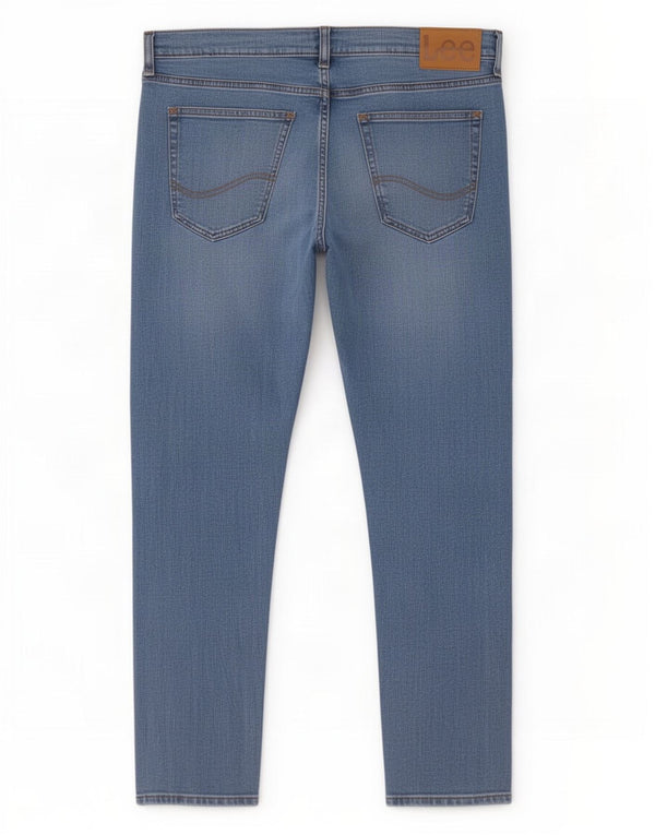 Jeans Lee da uomo Luke slim affusolati W33 L27 cotone blu